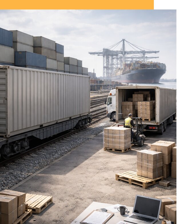 Мультимодальные перевозки грузов по миру от 46422 руб