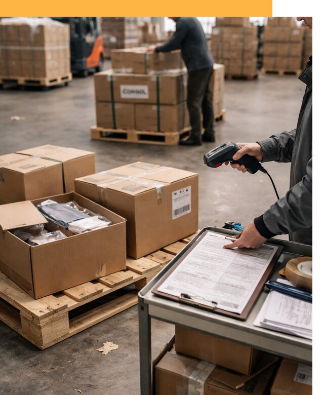 Сборные грузы из Китая: доставка, склад и таможня от 18569