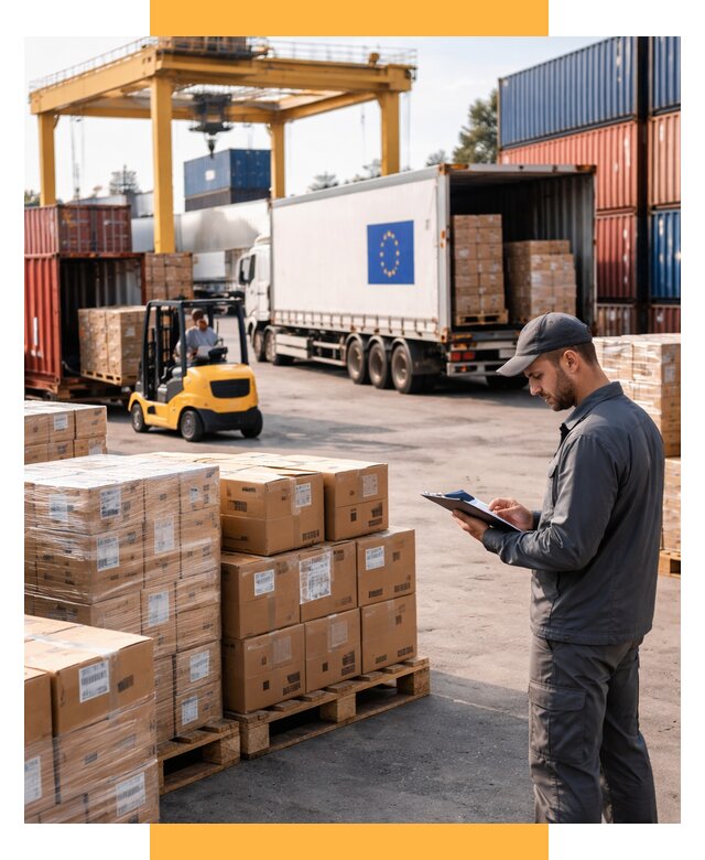 Доставка грузов из Европы от 12379 р., логистика СетСервис-Сно