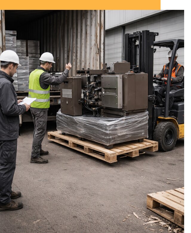 Доставка промышленного оборудования из Европы от 46422