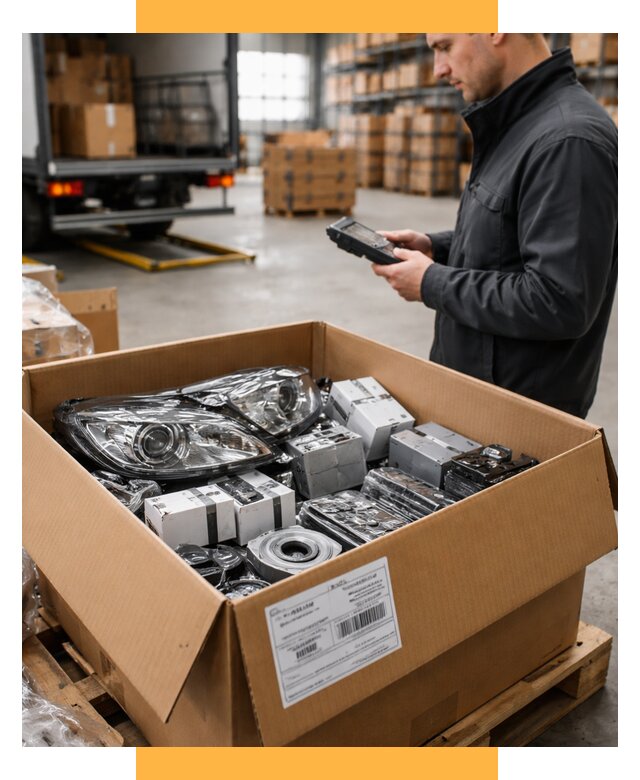 Доставка автозапчастей из Европы под ключ от 12895 р. | СетСервис-Сно