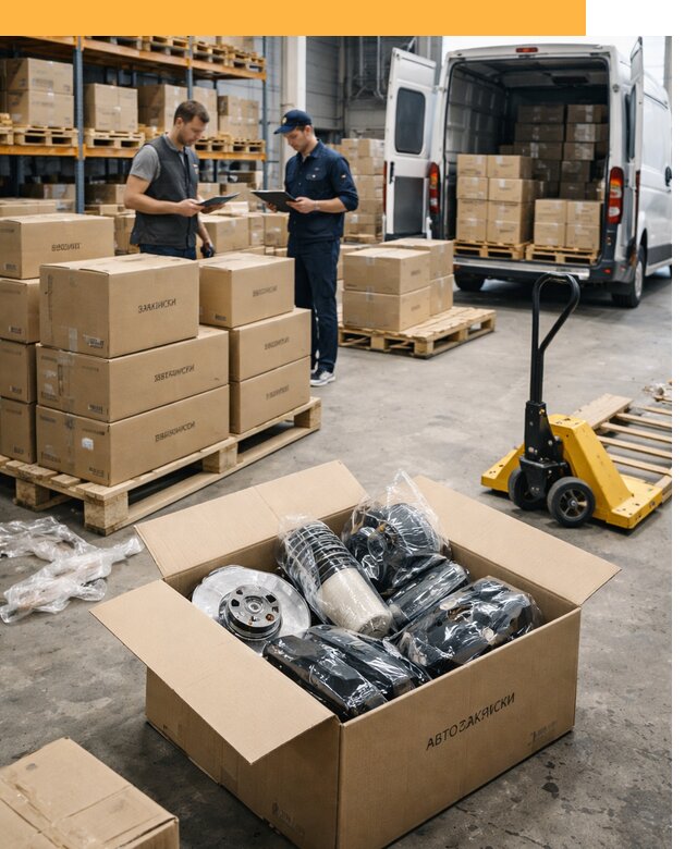 Доставка автозапчастей из Европы от 12895 руб быстро и надёжно
