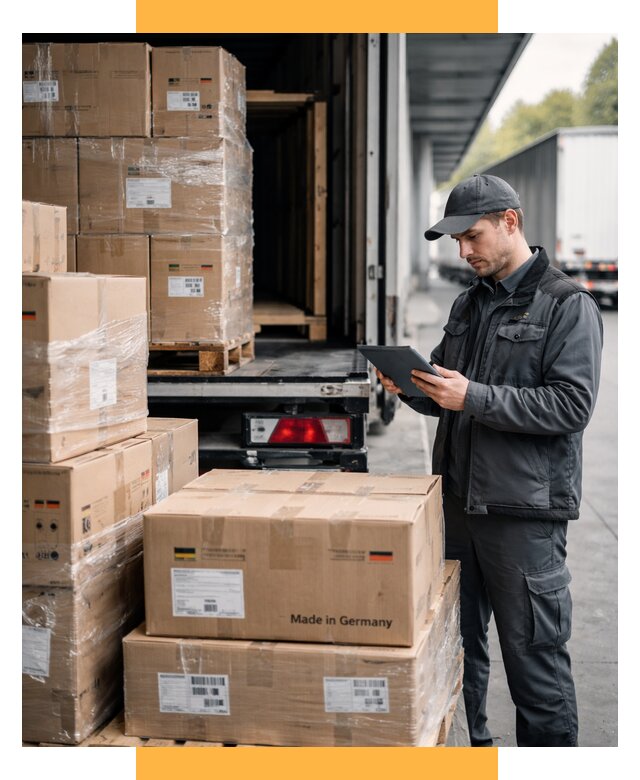 Доставка грузов из Германии от 46422 р. быстро - СетСервис-Сно