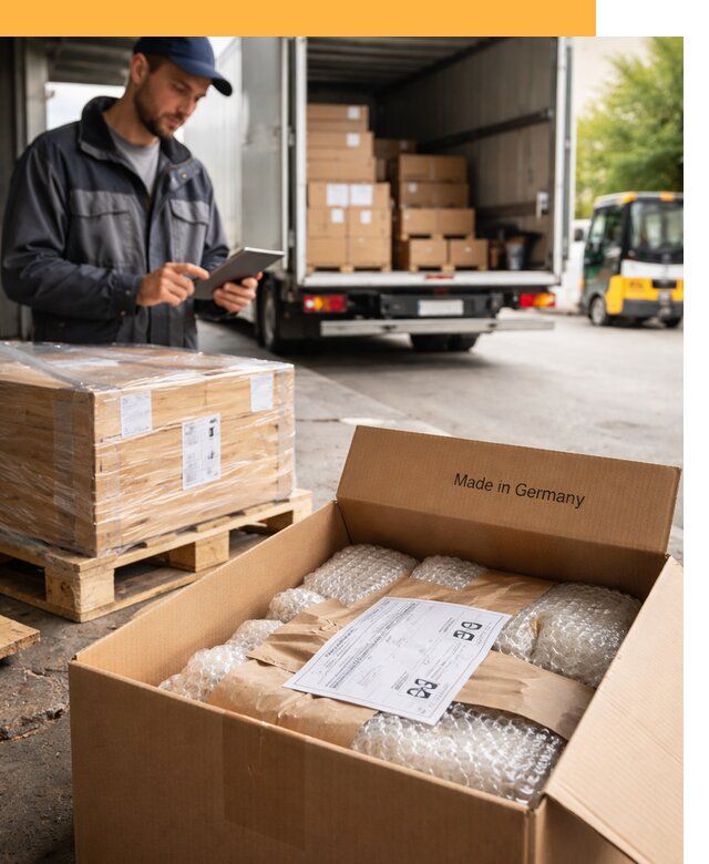 Доставка грузов из Германии от 46422 руб с таможенным оформлением