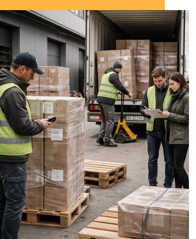 Доставка грузов из Польши: морем, авто и авиа от 7737