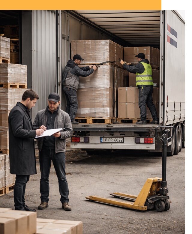 Автоперевозки из Латвии — международная доставка от 77370