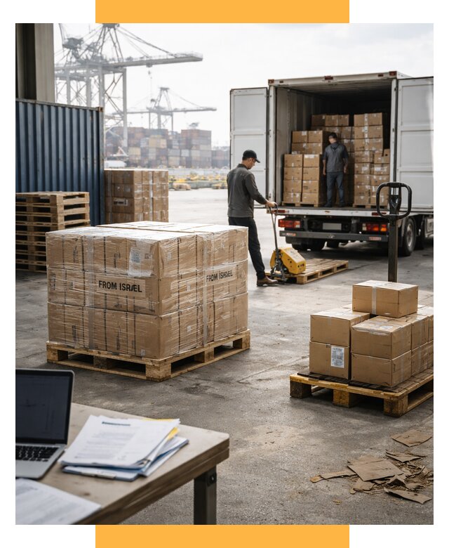 Доставка грузов из Израиля от 15474 р., логистика от СетСервис-Сно