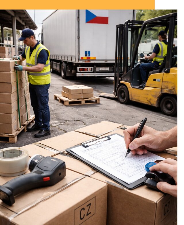 Доставка грузов в Чехию от 36106 руб, международные перевозки