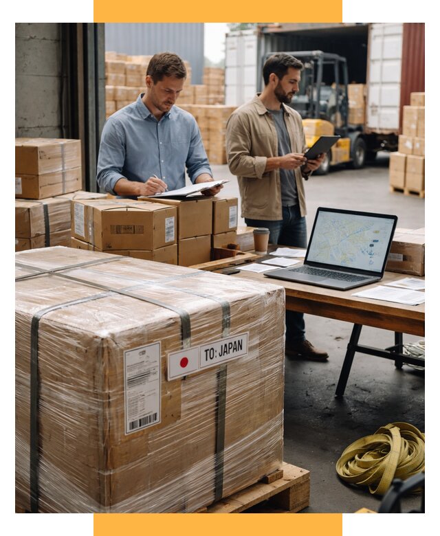 Доставка грузов в Японию от 25790 р., логистика СетСервис-Сно