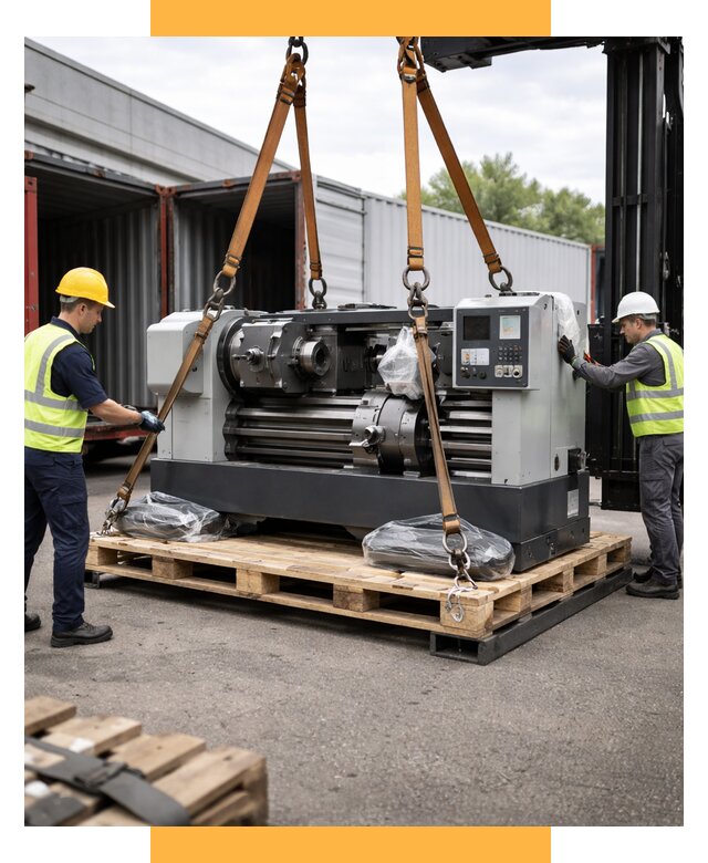 Перевозка станков и таможня от 61896 р. | СетСервис-Сно логистика