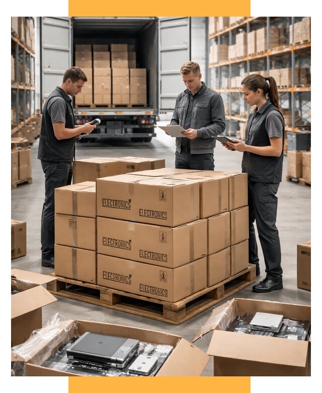 Перевозка электроники и таможня под ключ от 12895 р. | СетСервис-Сно