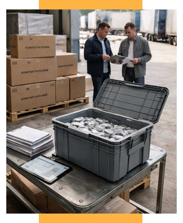 Перевозка комплектующих из Китая от 6705 р. | СетСервис-Сно