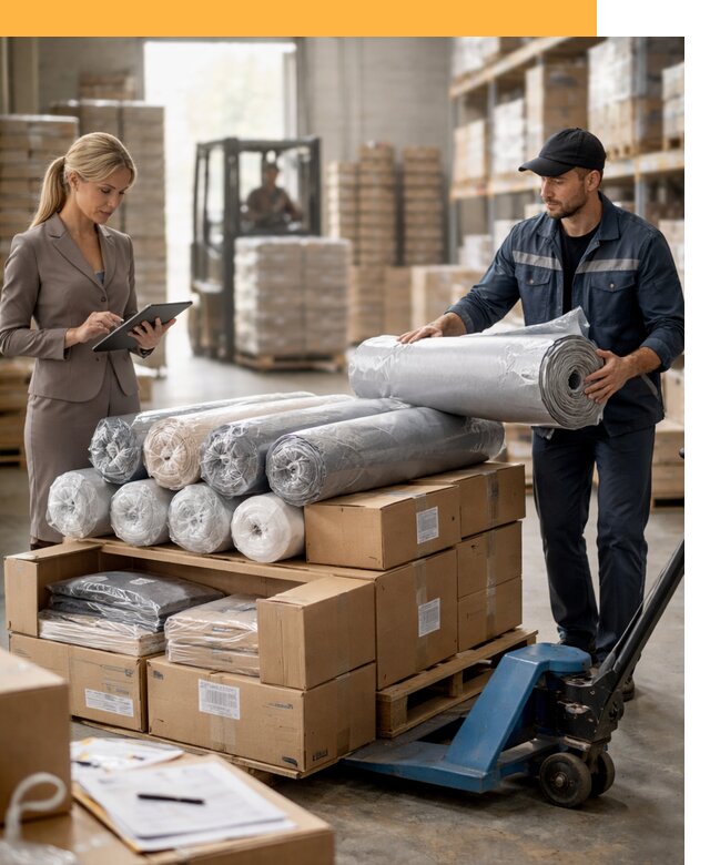 Перевозка текстиля по миру от 15474 руб. с таможней и страхованием