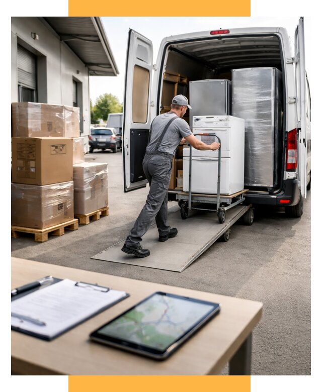 Перевозка бытовой техники от 6705 р. - логистика СетСервис-Сно