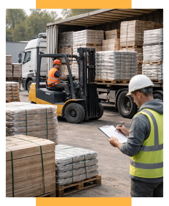 Перевозка строительных материалов от 5674 р. | СетСервис-Сно