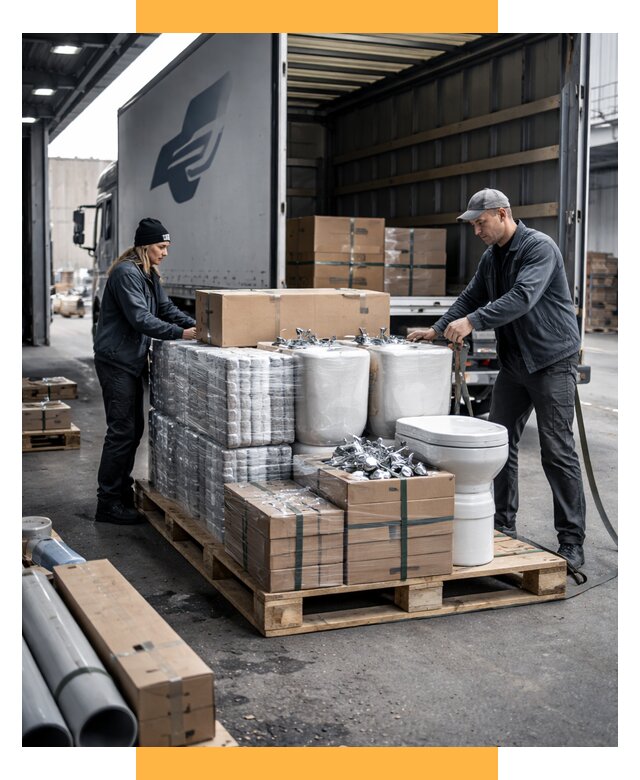 Перевозка сантехники под ключ от 1857 р. | СетСервис-Сно