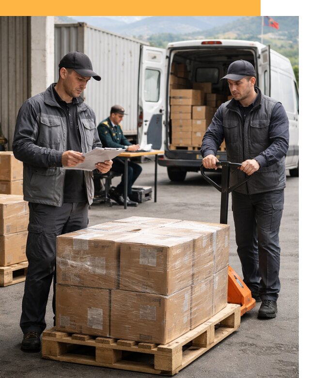 Доставка грузов через Армению, быстрая таможенная очистка от 25790