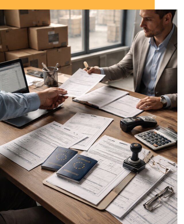 Таможенное оформление грузов из Европы от 8769 руб