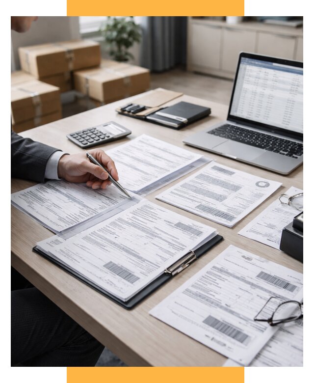 Анализ документов для таможни от 4642 р. - СетСервис-Сно