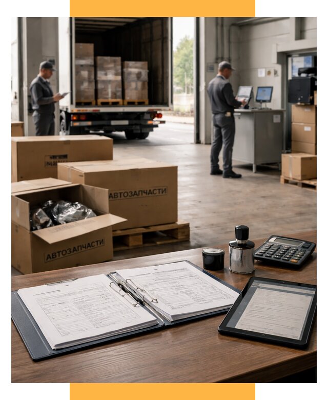 Таможенное оформление автозапчастей под ключ от 8769 р., СетСервис-Сно