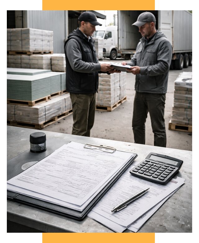 Таможенное оформление стройматериалов от 8769 р. | СетСервис-Сно